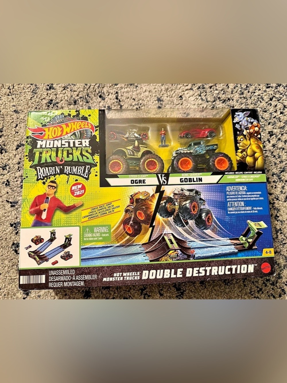 Hot Wheels Monster Trucks Double Destruction